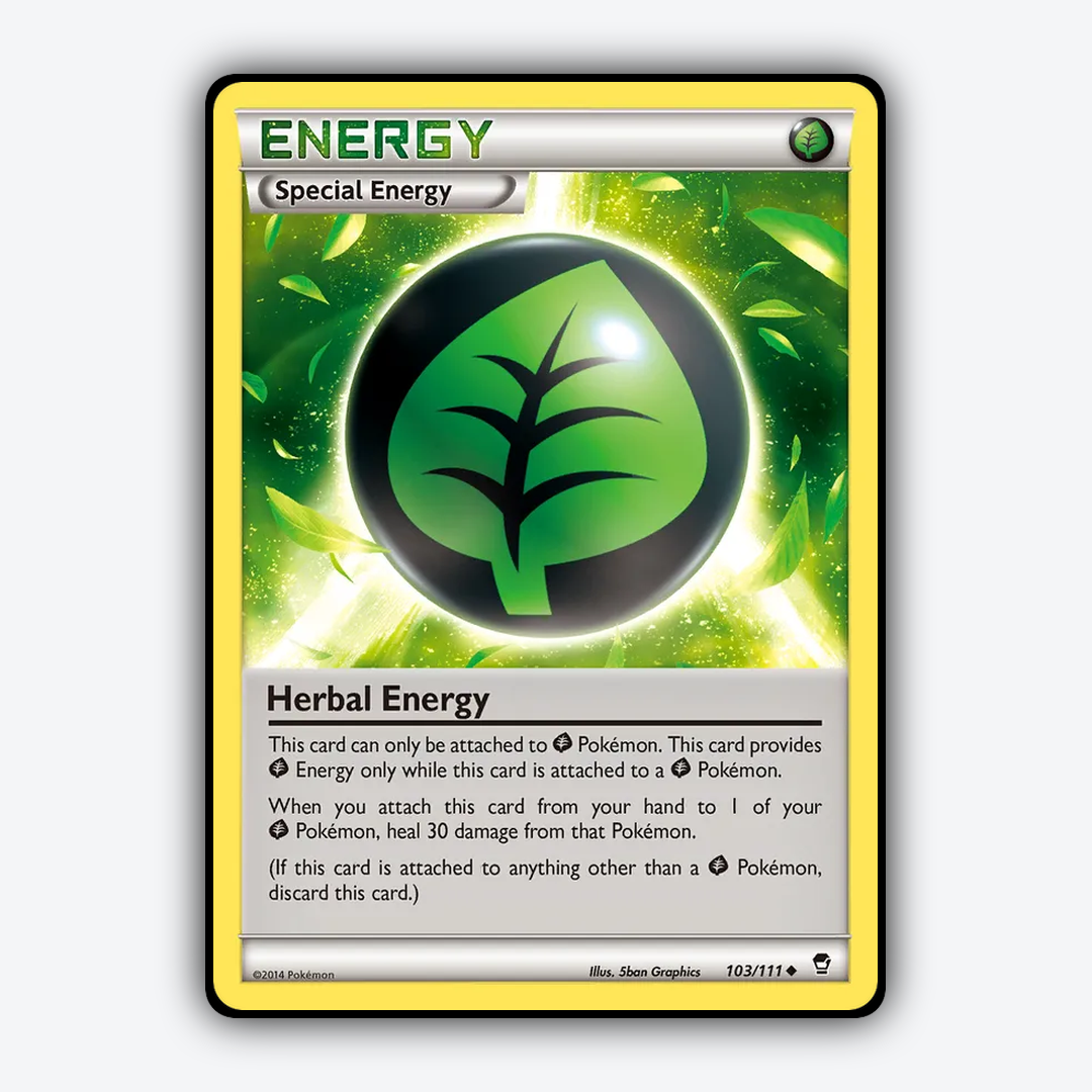 Herbal Energy 103/111 - Furious Fists Set - Card Rug
