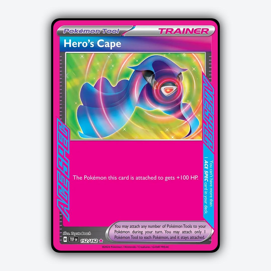 Hero's Cape 152/162 - Temporal Forces Set - Card Rug