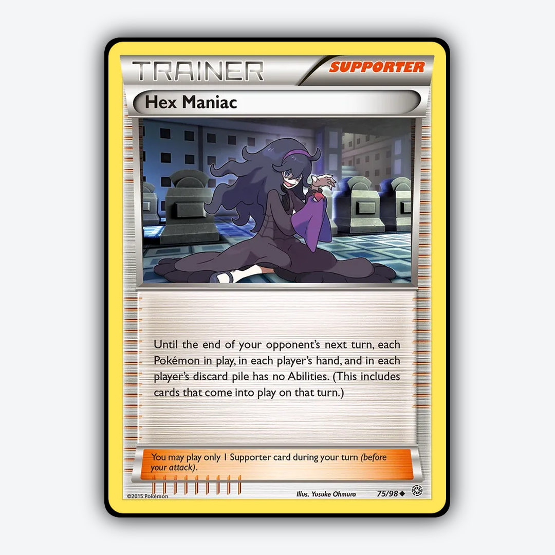 Hex Maniac 075/98 - Ancient Origins Set - Card Rug