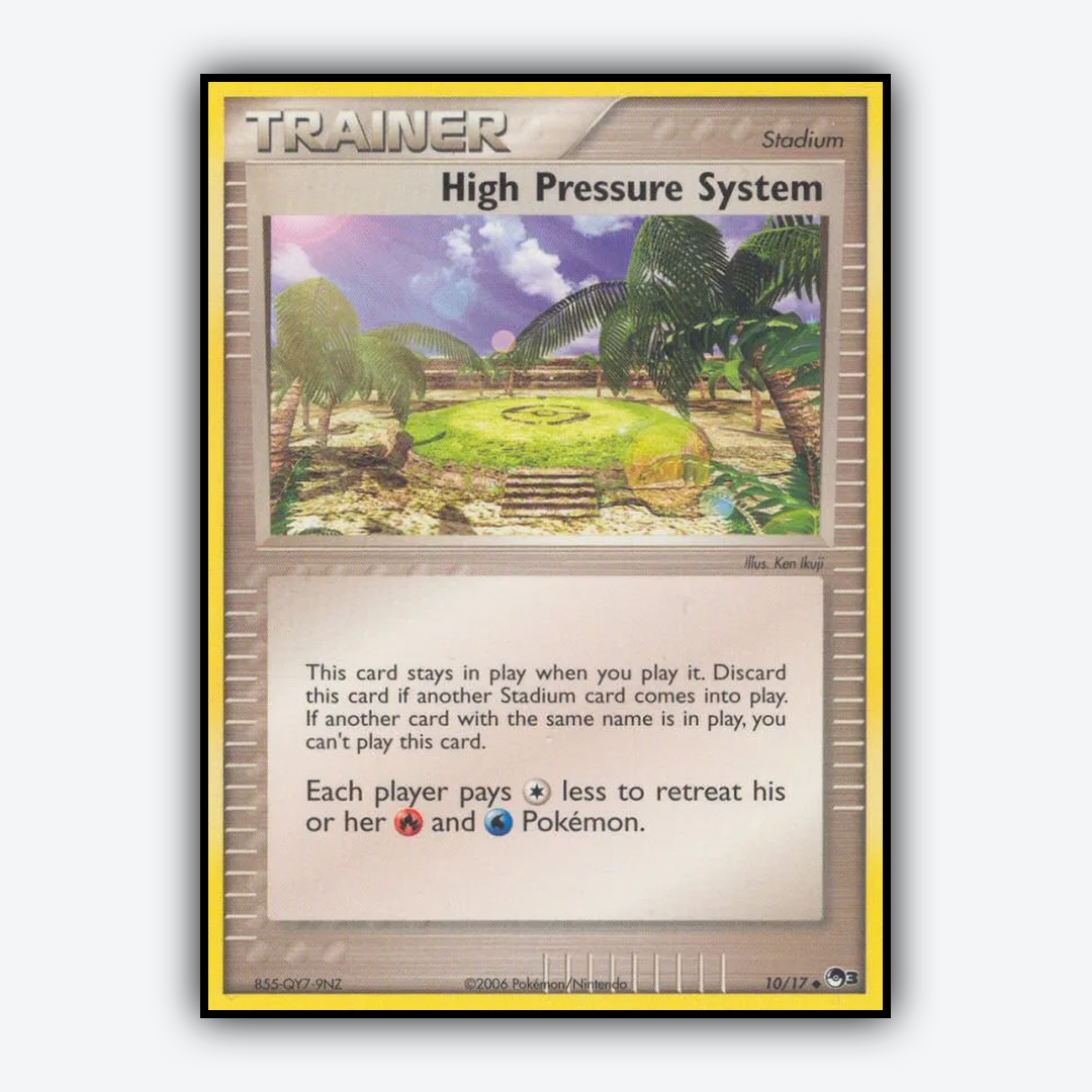 High Pressure System 010/17 - POP Series 3 Set - Card Rug