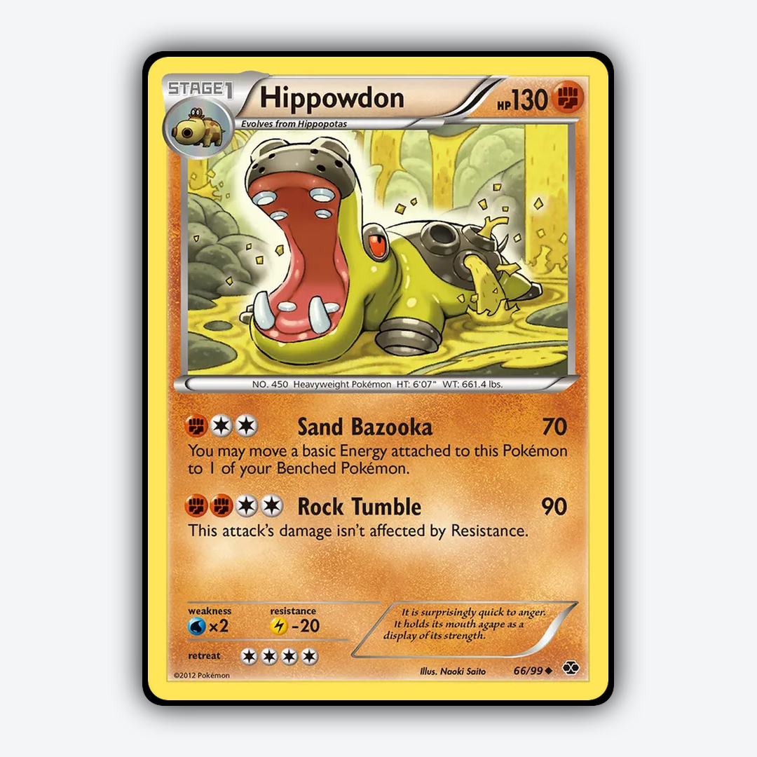 Hippowdon 066/99 - Next Destinies Set - Card Rug