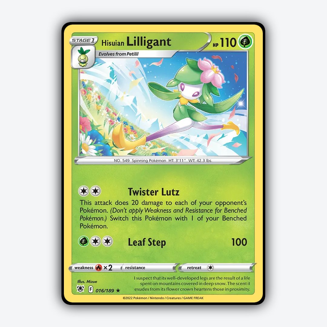 Hisuian Lilligant 016/189 - Astral Radiance Set - Card Rug