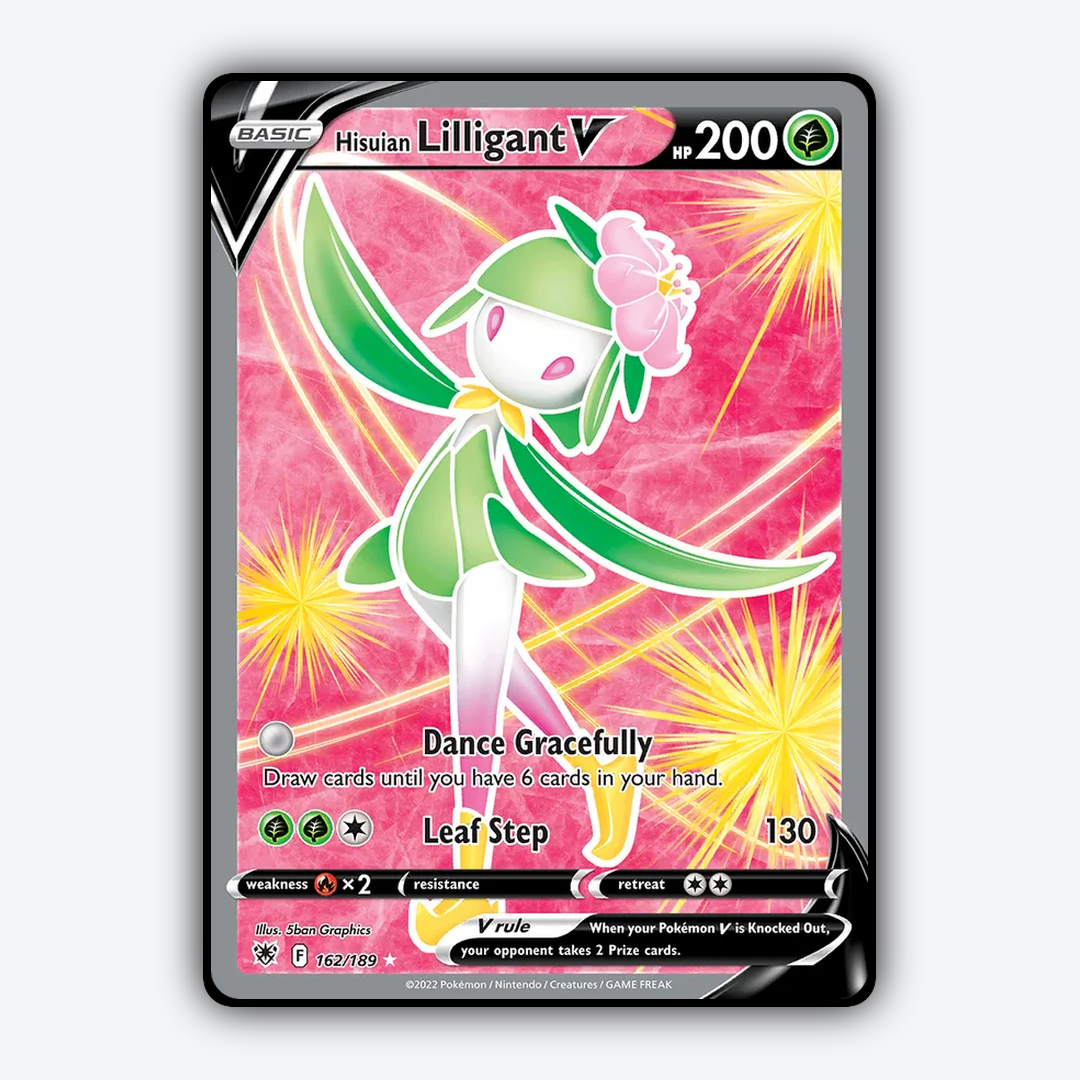 Hisuian Lilligant V 162/189 - Astral Radiance Set - Card Rug