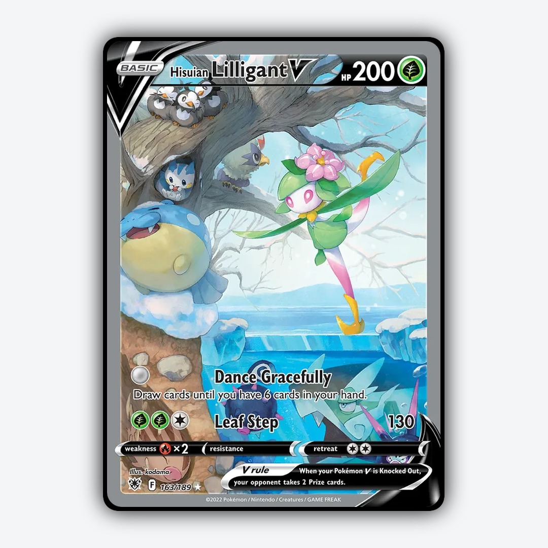 Hisuian Lilligant V 163/189 - Astral Radiance Set - Card Rug