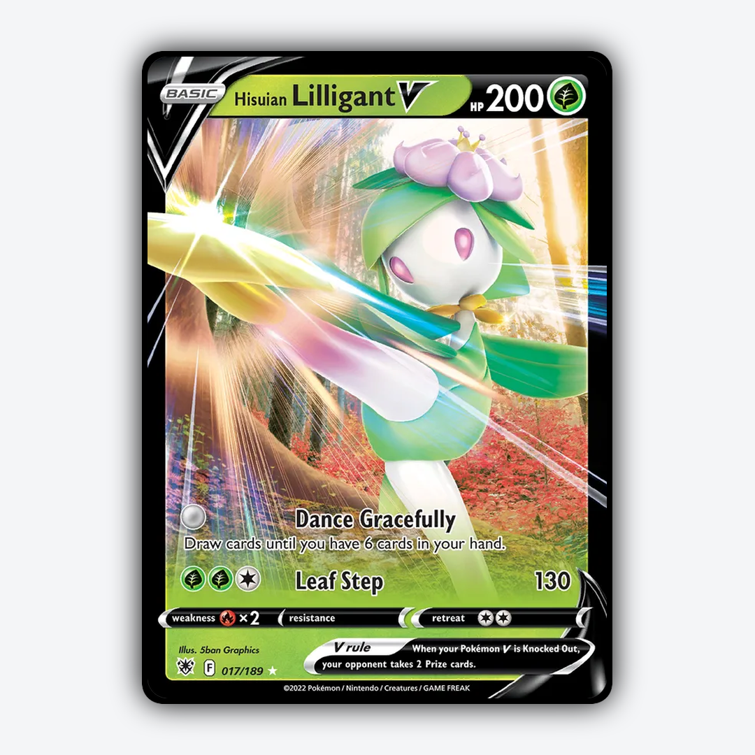 Hisuian Lilligant V 017/189 - Astral Radiance Set - Card Rug