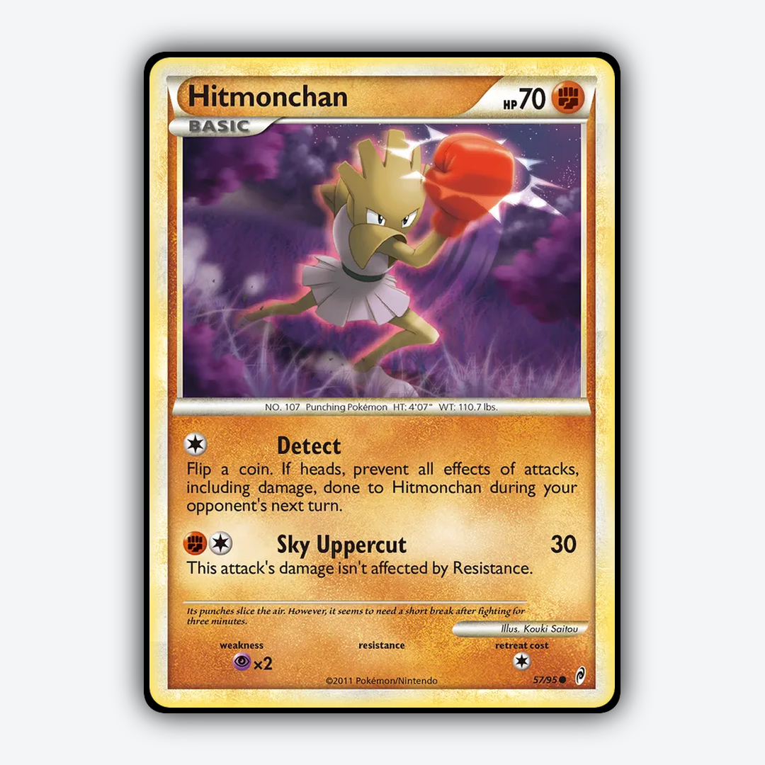 Hitmonchan 057/95 - Call of Legends Set - Card Rug