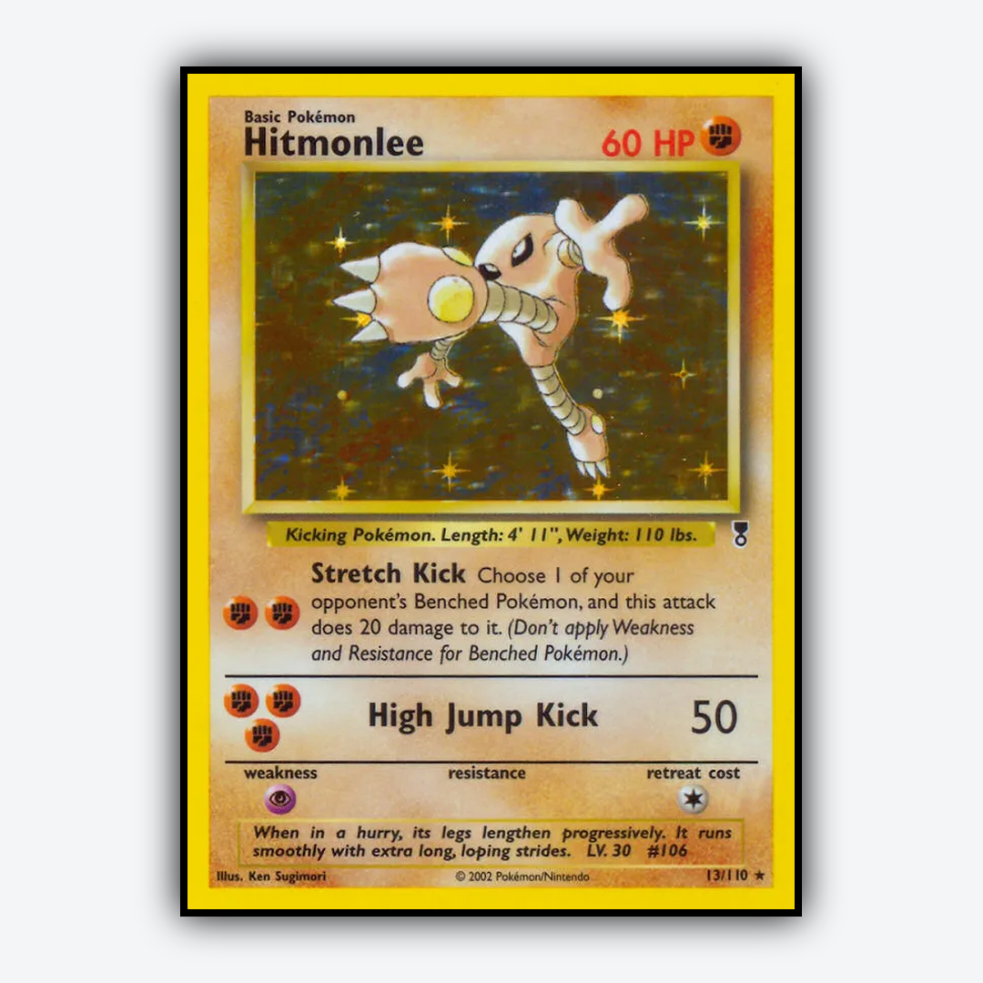 Hitmonlee 013/110 - Legendary Collection Set - Card Rug