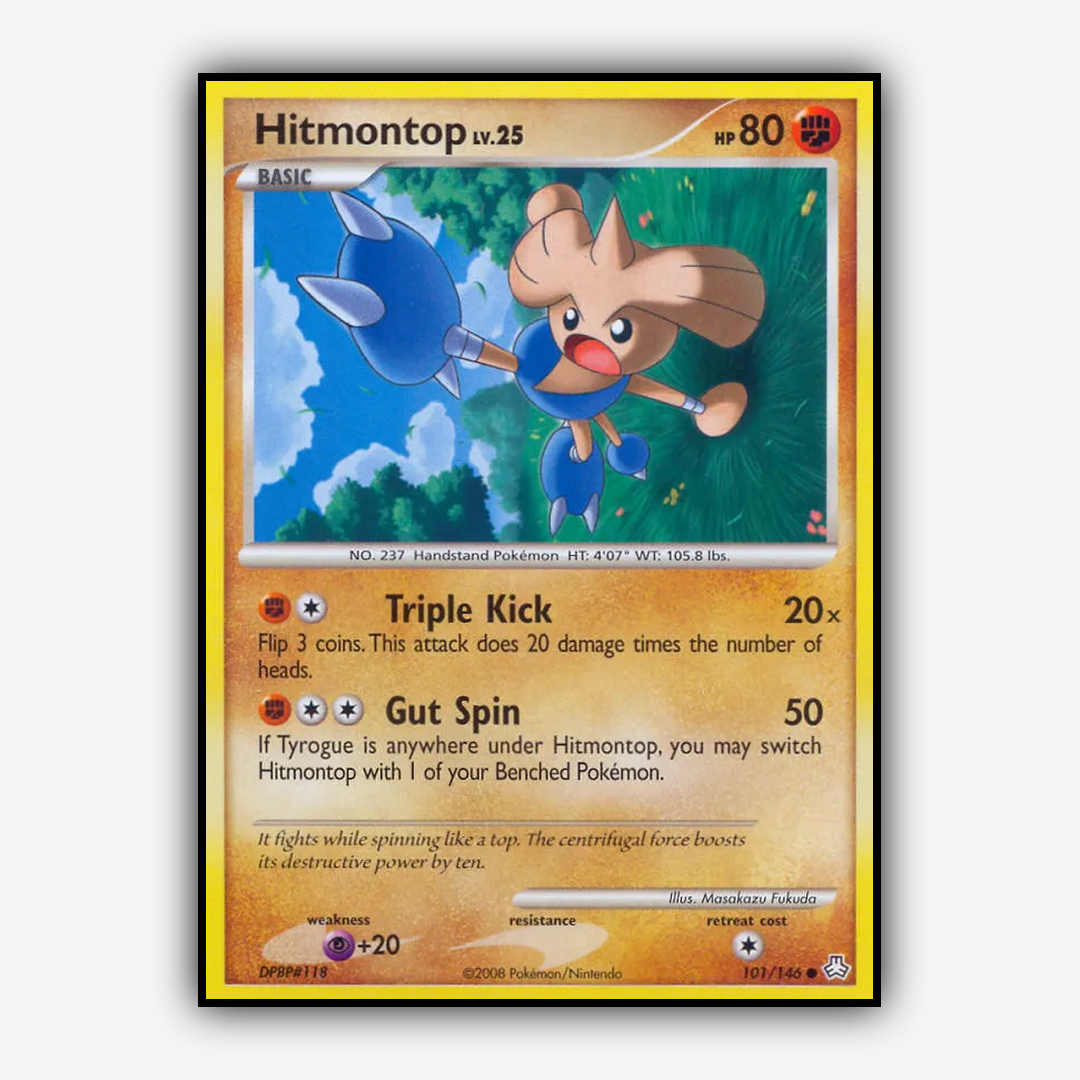 Hitmontop 101/146 - Legends Awakened Set - Card Rug