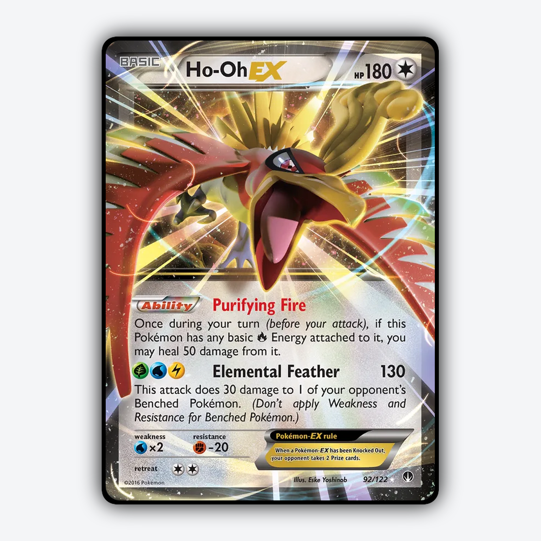 Ho-Oh-EX 092/122 - BREAKpoint Set - Card Rug