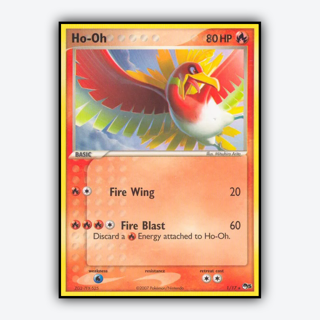 Ho-Oh 001/17 - POP Series 5 Set - Card Rug
