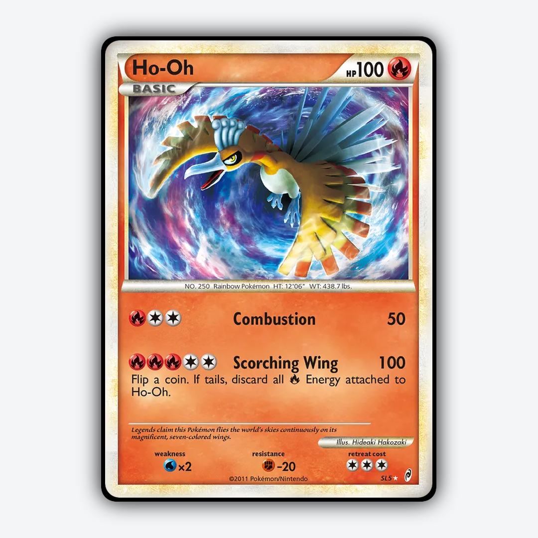Ho-Oh SL005/106 - SL005/106 Call of Legends Set - Card Rug