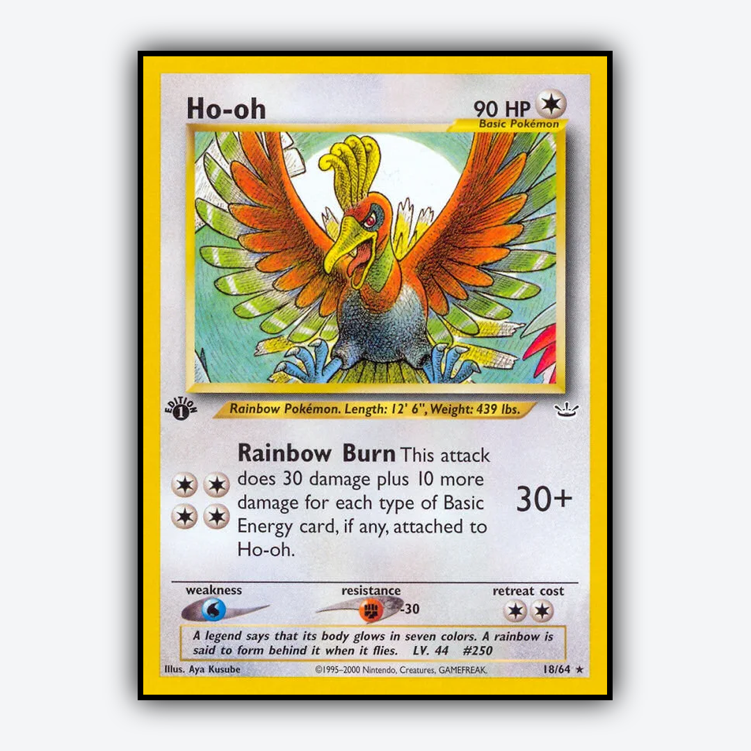 Ho-oh 018/64 - Neo Revelation Set - Card Rug