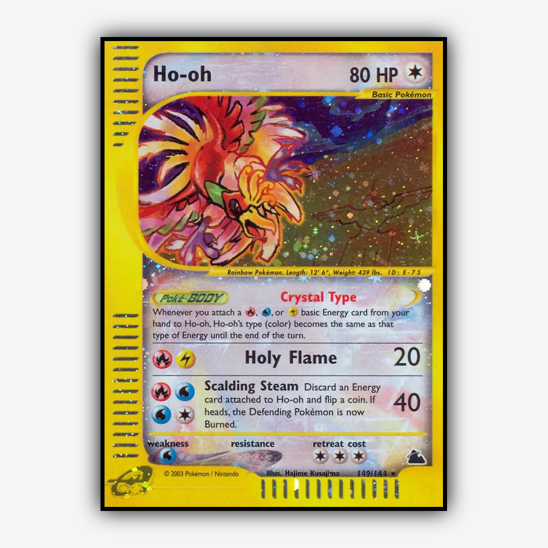 Ho-oh 149/144 - Skyridge Set - Card Rug