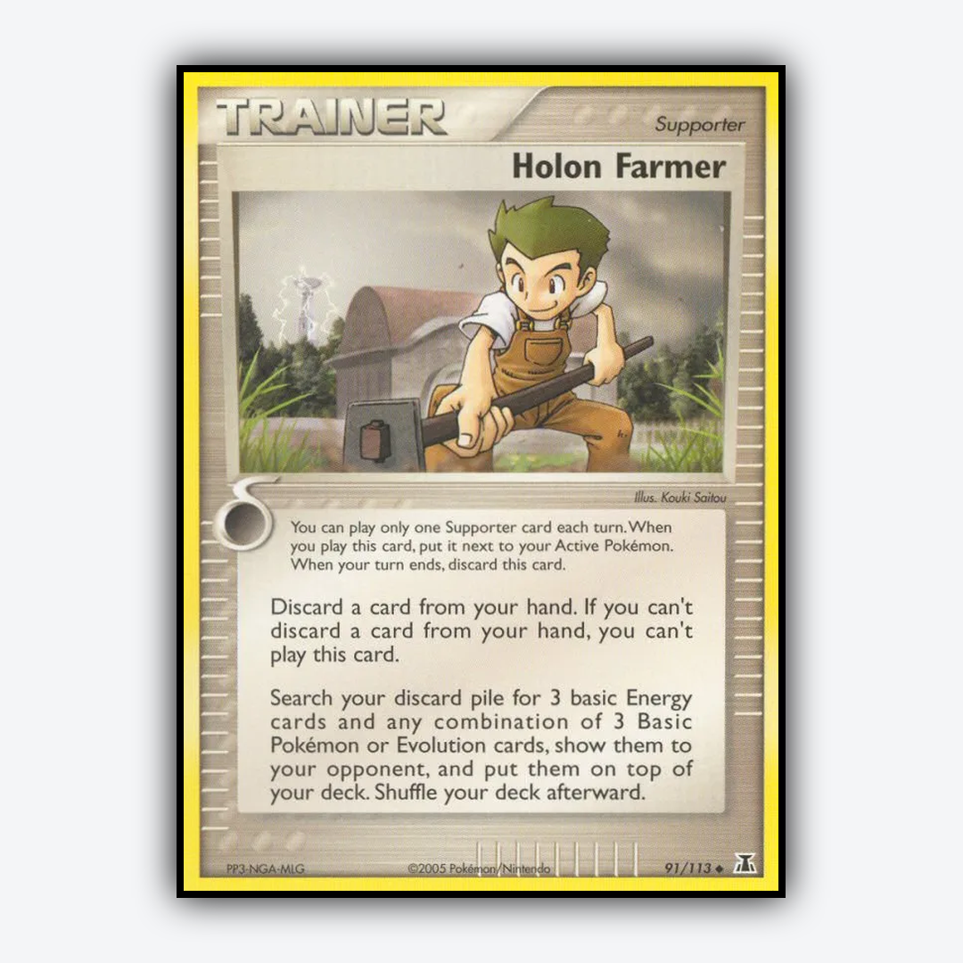 Holon Farmer 091/113 - Delta Species Set - Card Rug