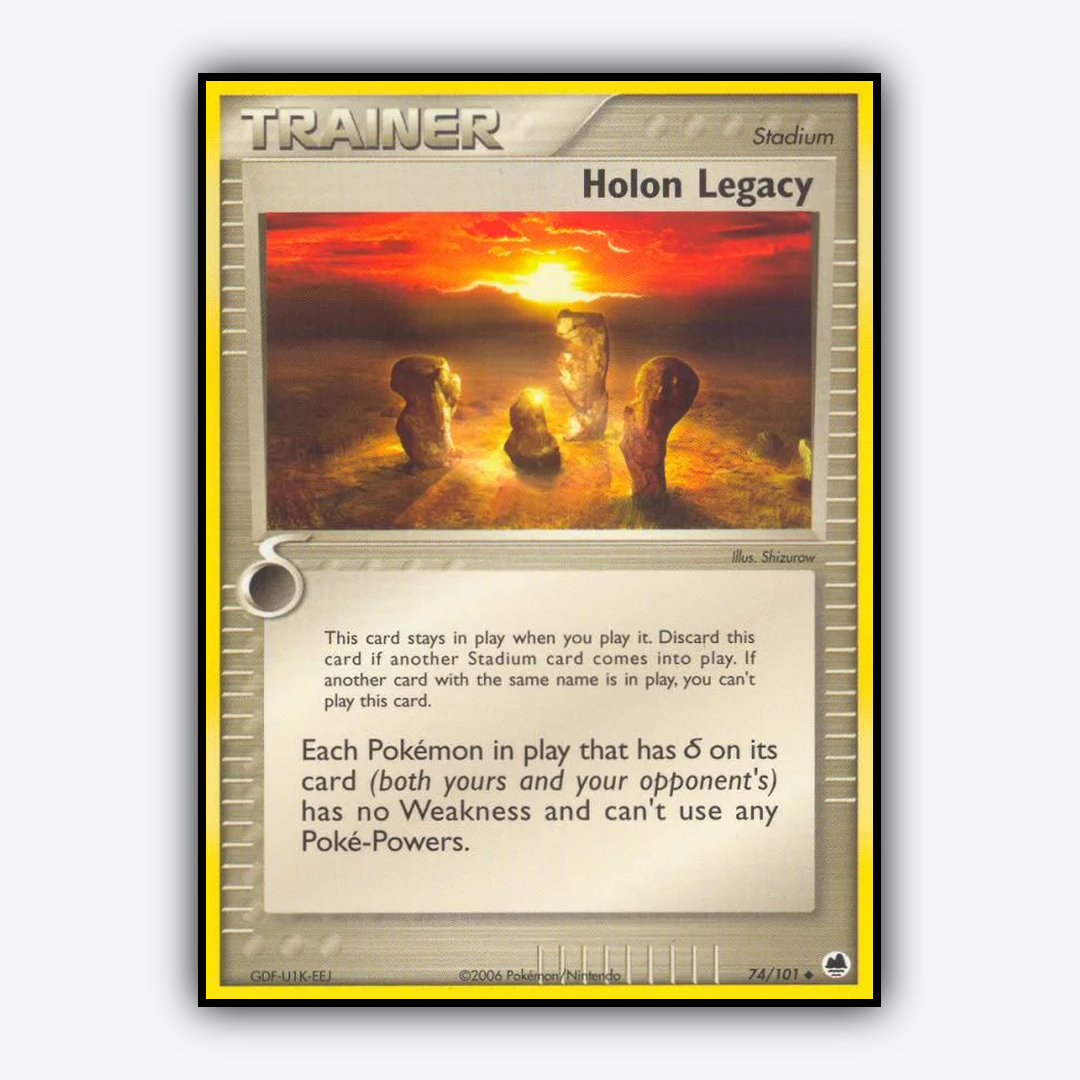 Holon Legacy 074/101 - Dragon Frontiers Set - Card Rug
