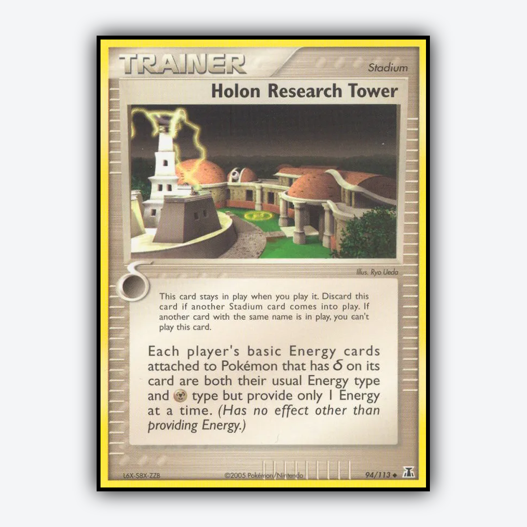 Holon Research Tower 094/113 - Delta Species Set - Card Rug