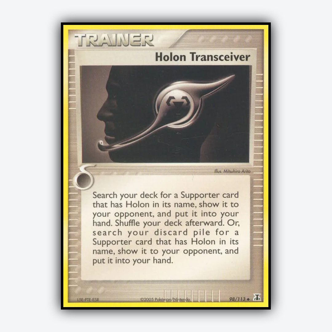 Holon Transceiver 098/113 - Delta Species Set - Card Rug