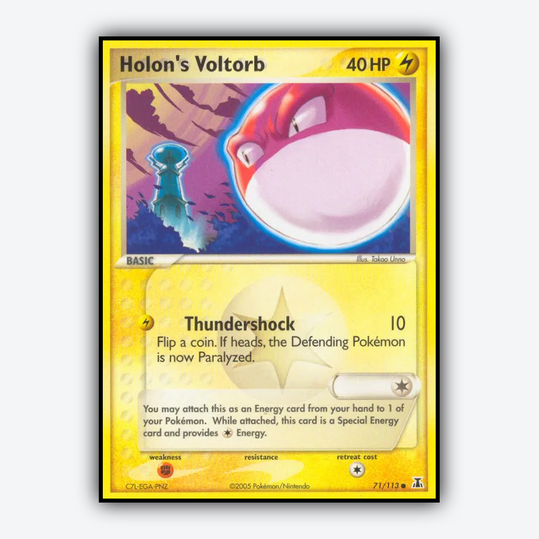Holon's Voltorb 071/113 - Delta Species Set - Card Rug