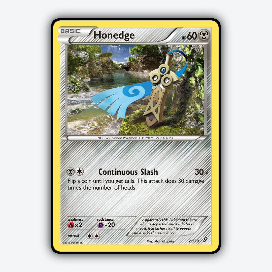 Honedge 021/39 - Kalos Starter Set - Card Rug
