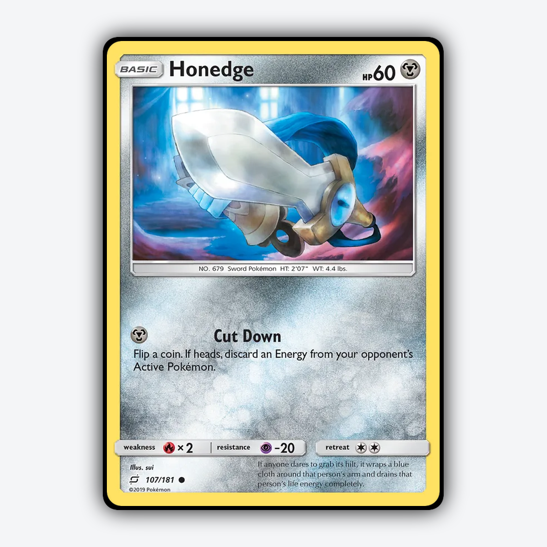 Honedge 107/181 - Team Up Set - Card Rug