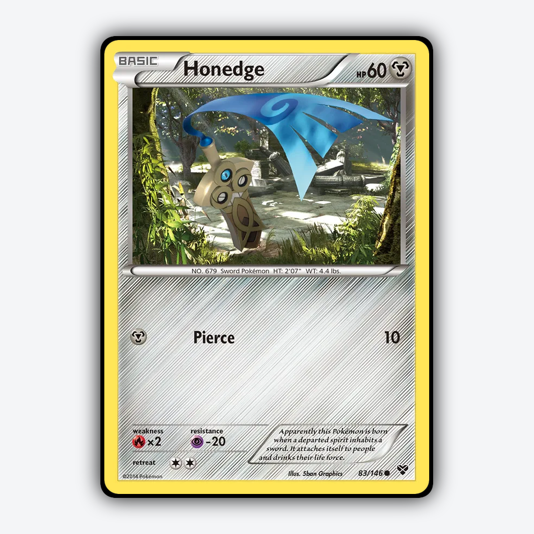 Honedge 083/146 - XY Set - Card Rug