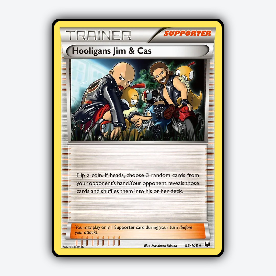 Hooligans Jim & Cas 095/108 - Dark Explorers Set - Card Rug