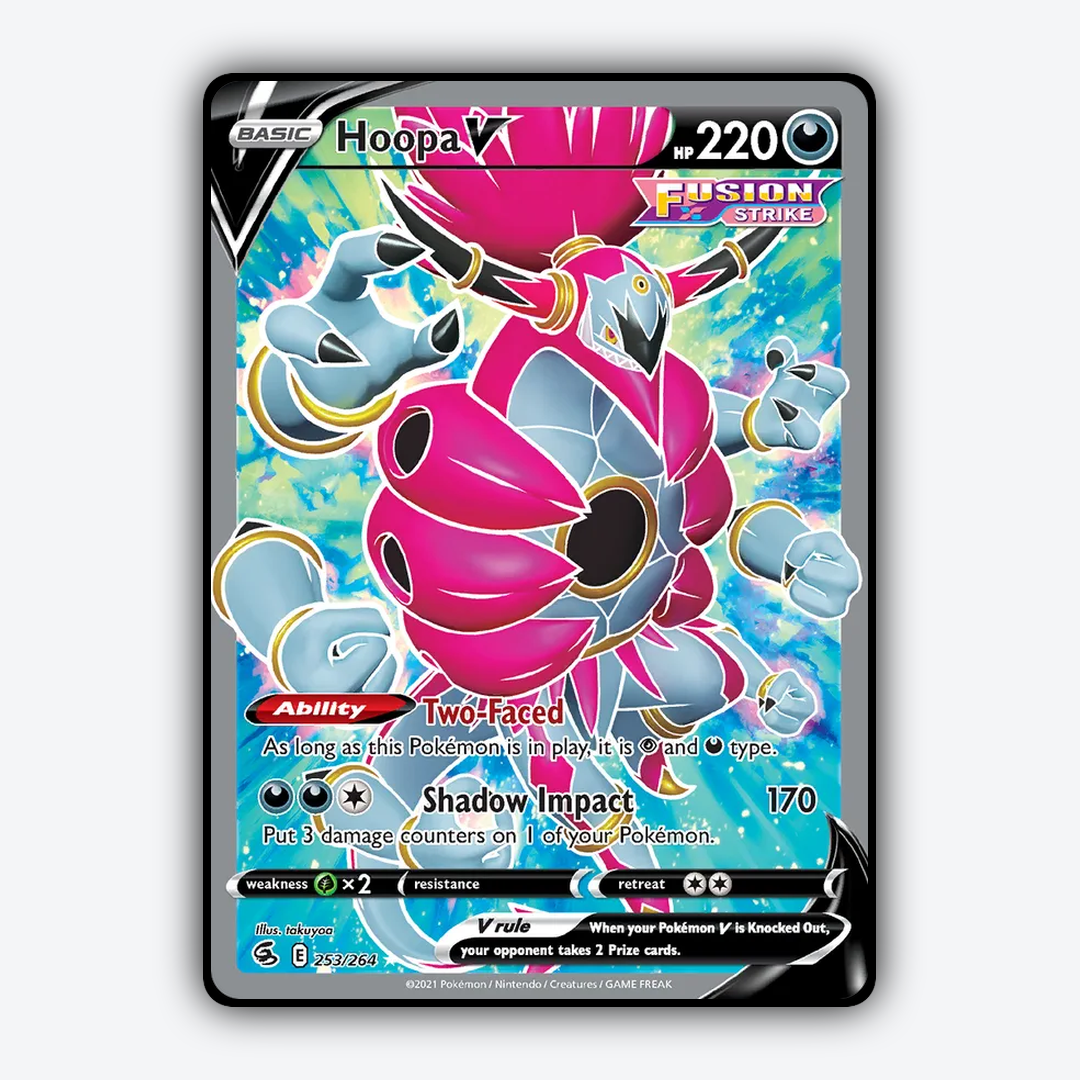 Hoopa V 253/264 - Fusion Strike Set - Card Rug