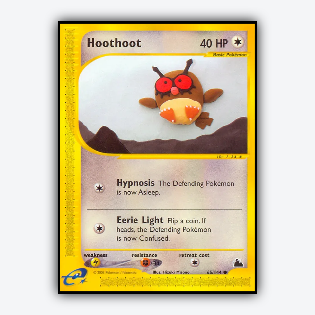Hoothoot 065/144 - Skyridge Set - Card Rug
