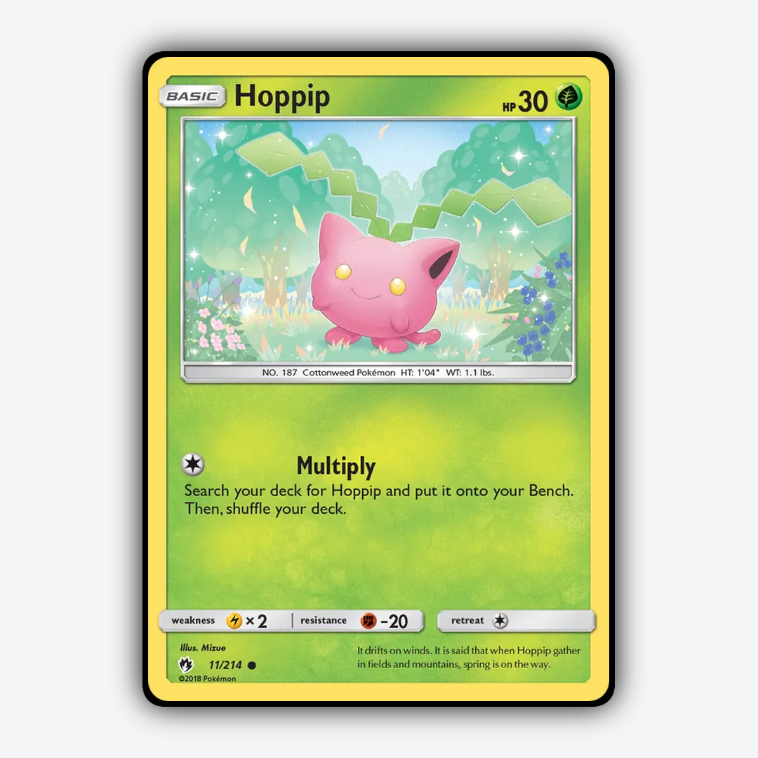 Hoppip 011/214 - Lost Thunder Set - Card Rug