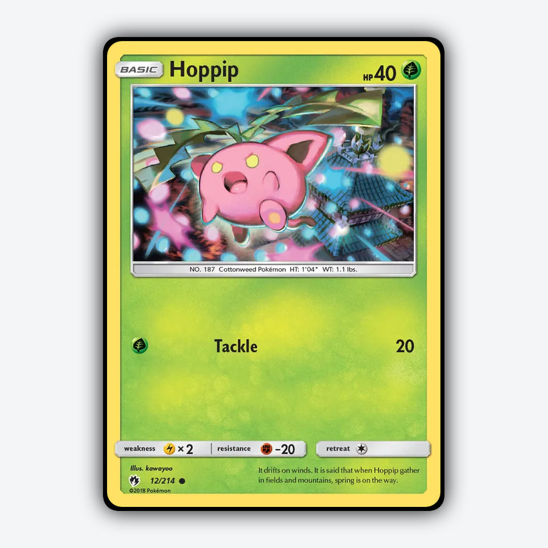 Hoppip 012/214 - Lost Thunder Set - Card Rug