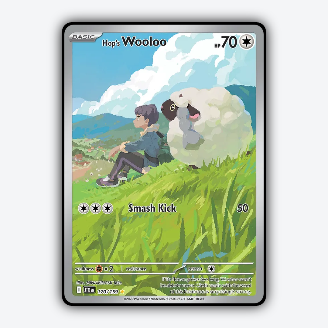 Hop's Wooloo #170 - Journey Together Set - Card Rug