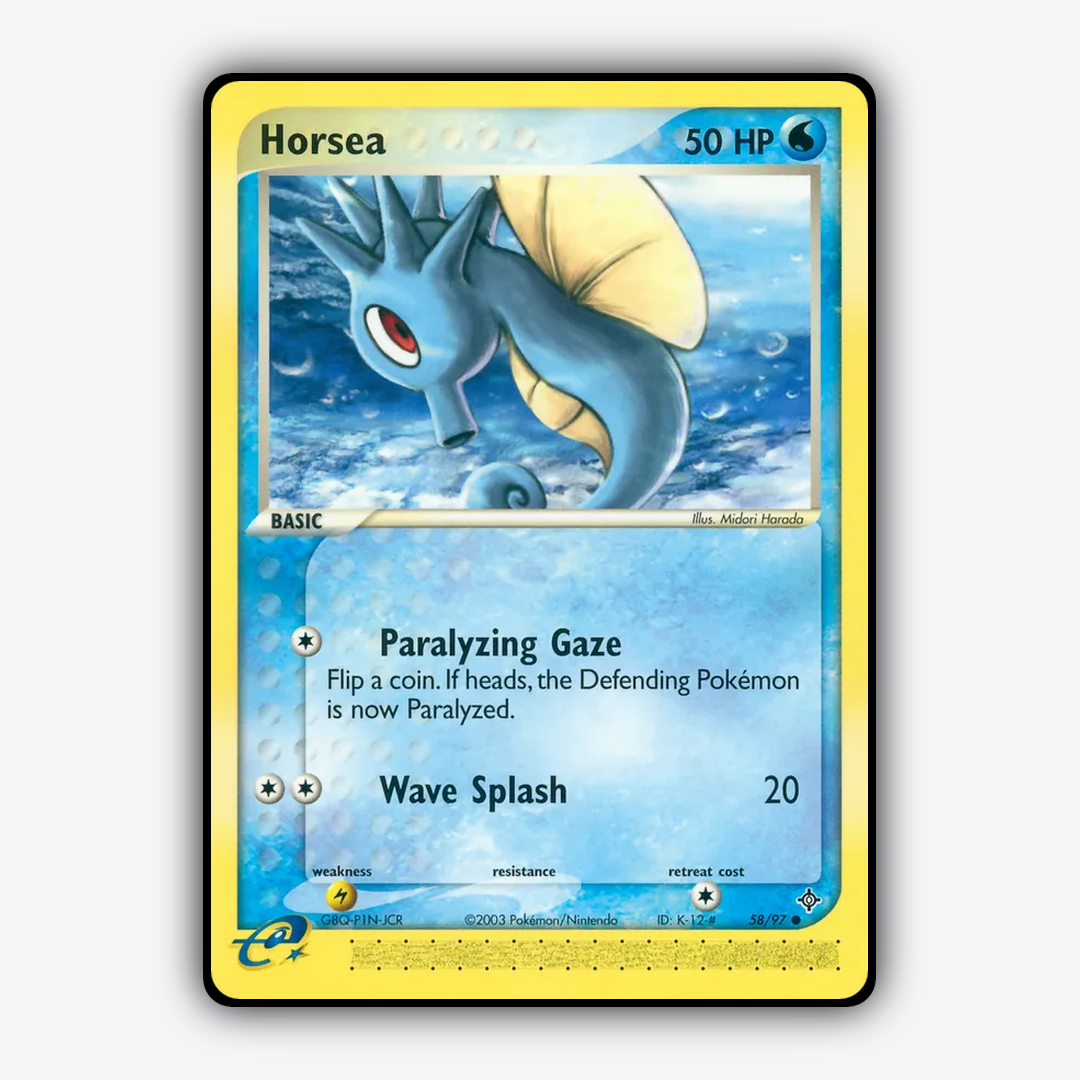 Horsea 058/97 - Dragon Set - Card Rug