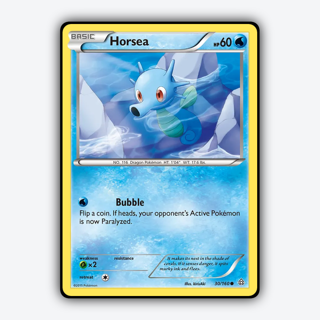 Horsea 030/160 - Primal Clash Set - Card Rug