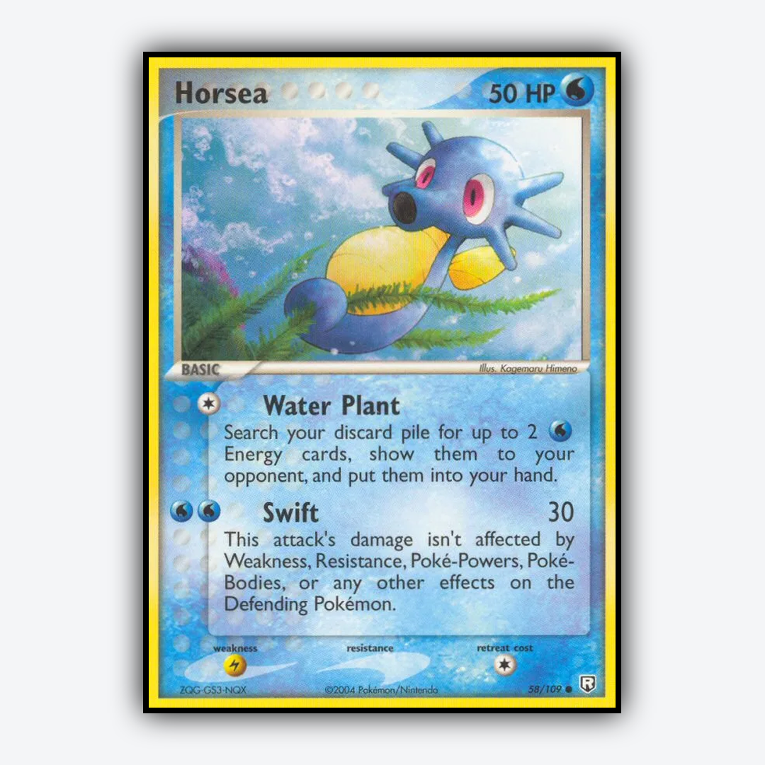 Horsea 058/109 - Team Rocket Returns Set - Card Rug