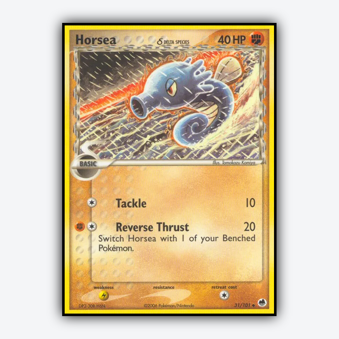 Horsea δ 031/101 - Dragon Frontiers Set - Card Rug