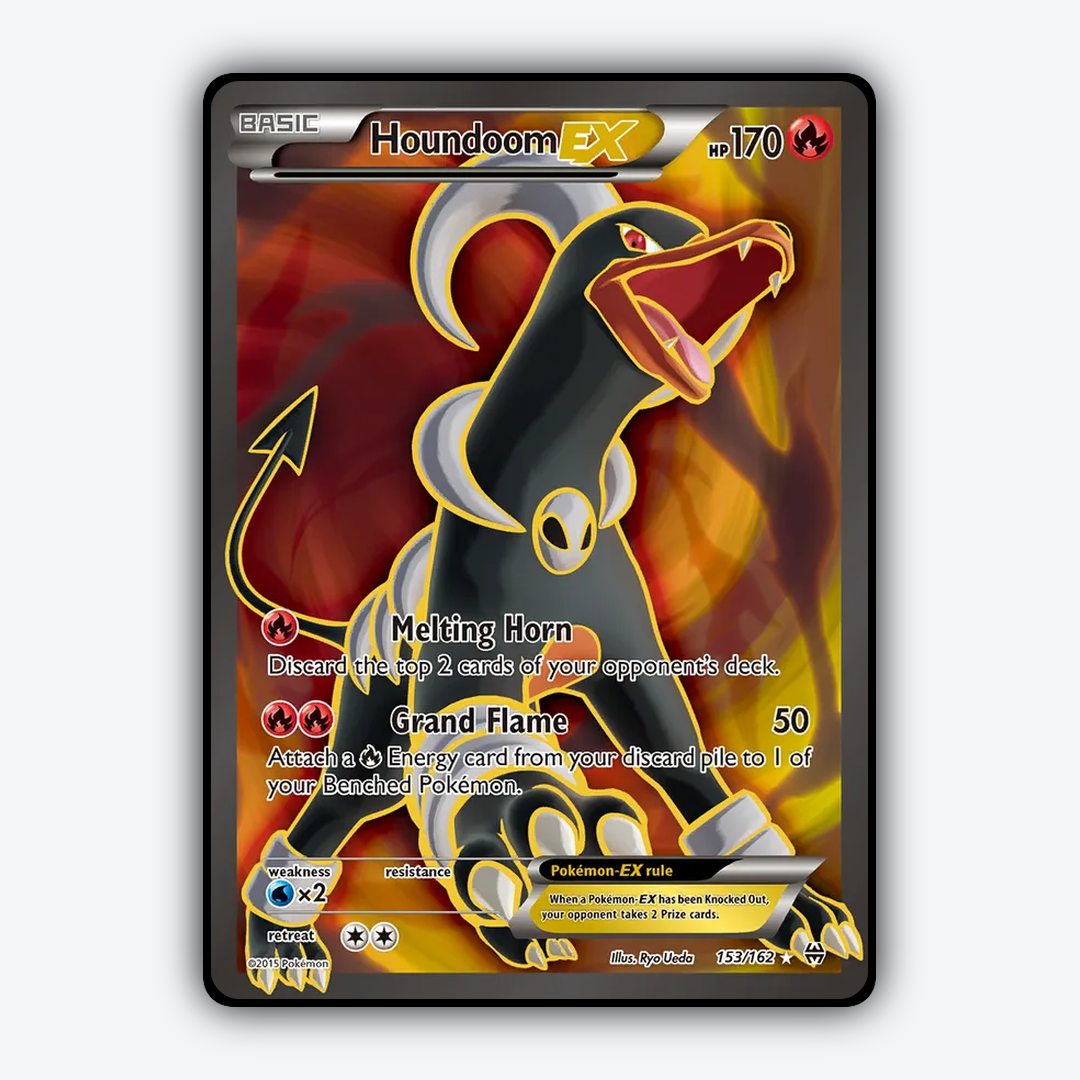 Houndoom-EX 153/162 - BREAKthrough Set - Card Rug