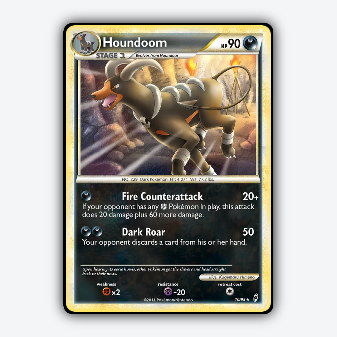 Houndoom 010/95 - Call of Legends Set - Card Rug