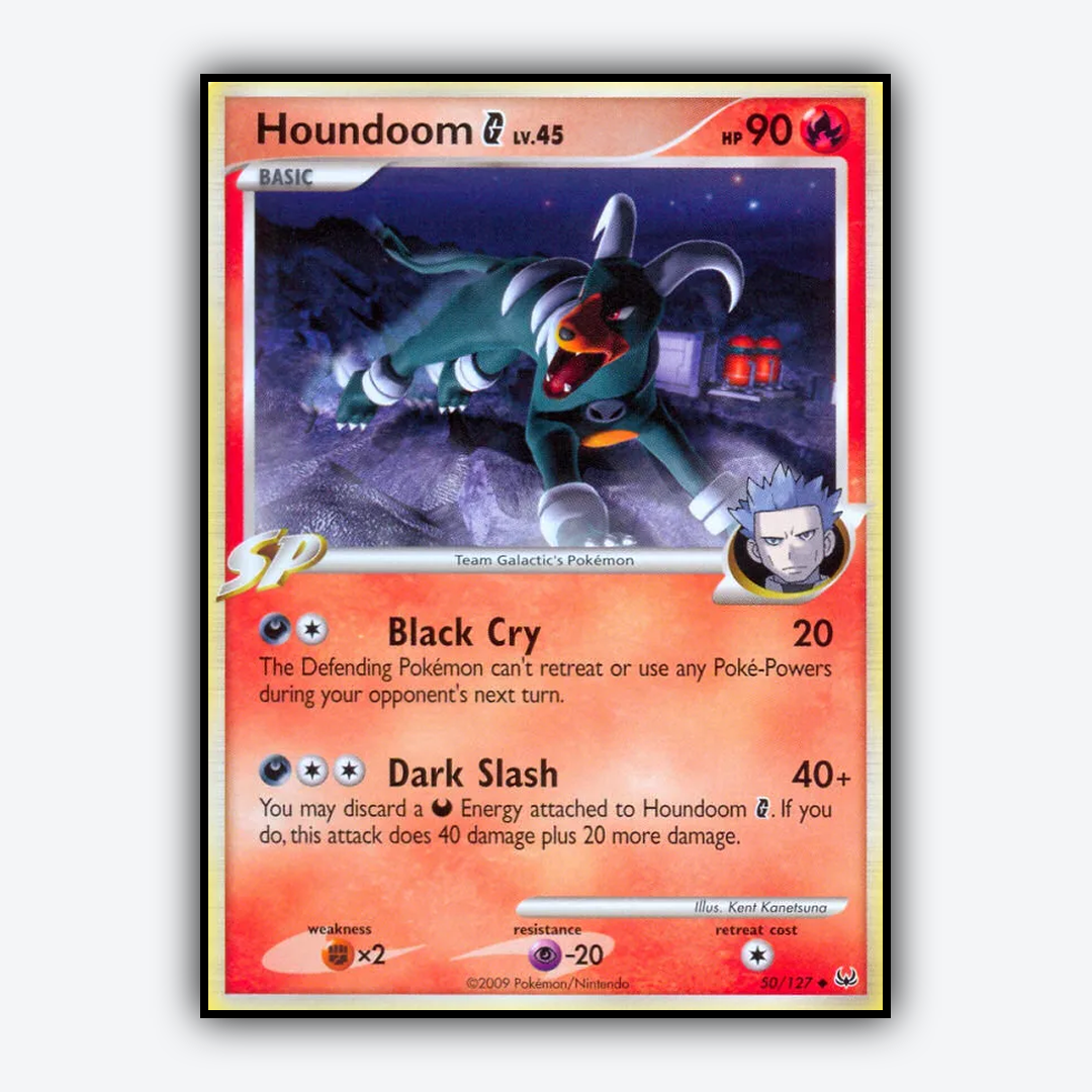 Houndoom G 050/127 - Platinum Set - Card Rug