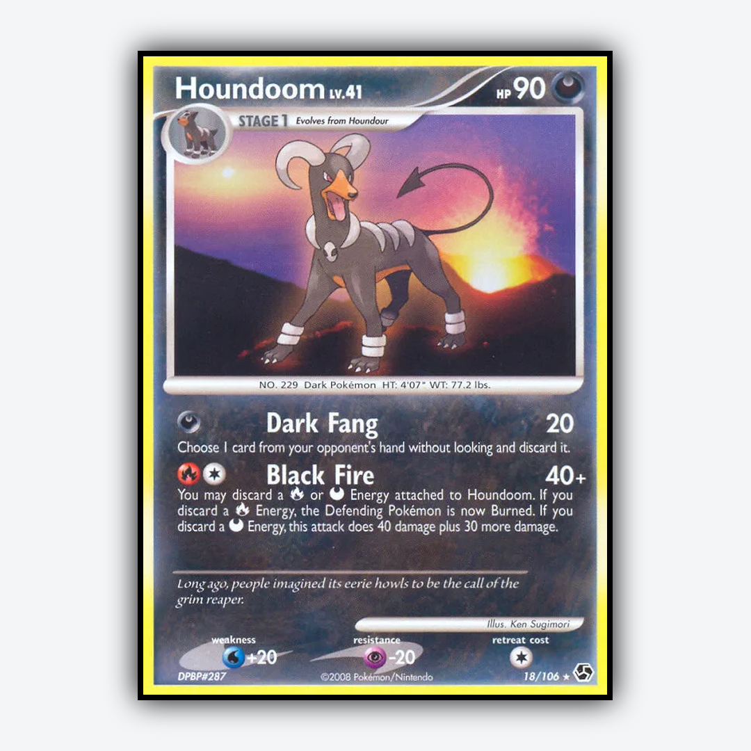Houndoom 018/106 - Great Encounters Set - Card Rug