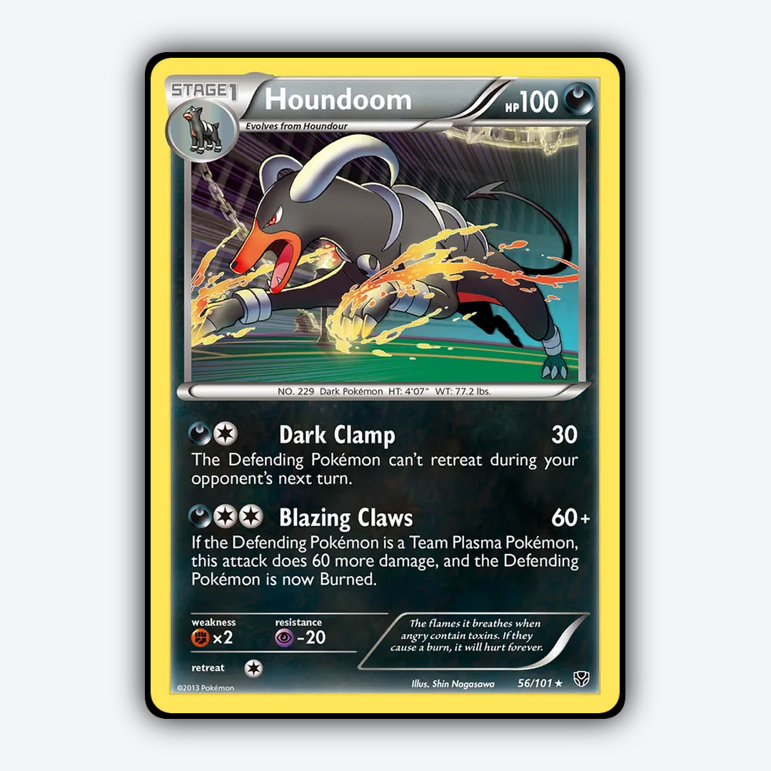 Houndoom 056/101 - Plasma Blast Set - Card Rug