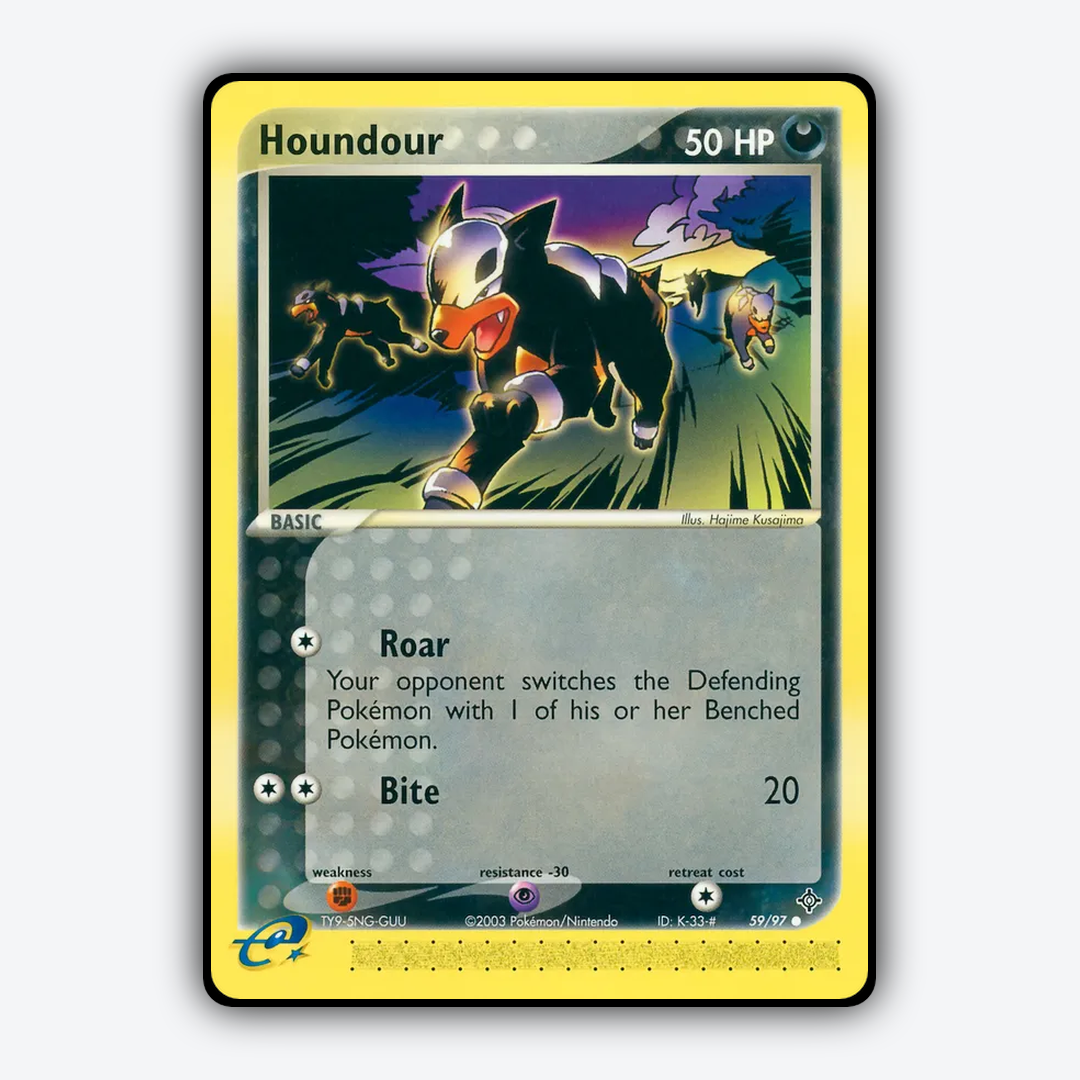 Houndour 059/97 - Dragon Set - Card Rug