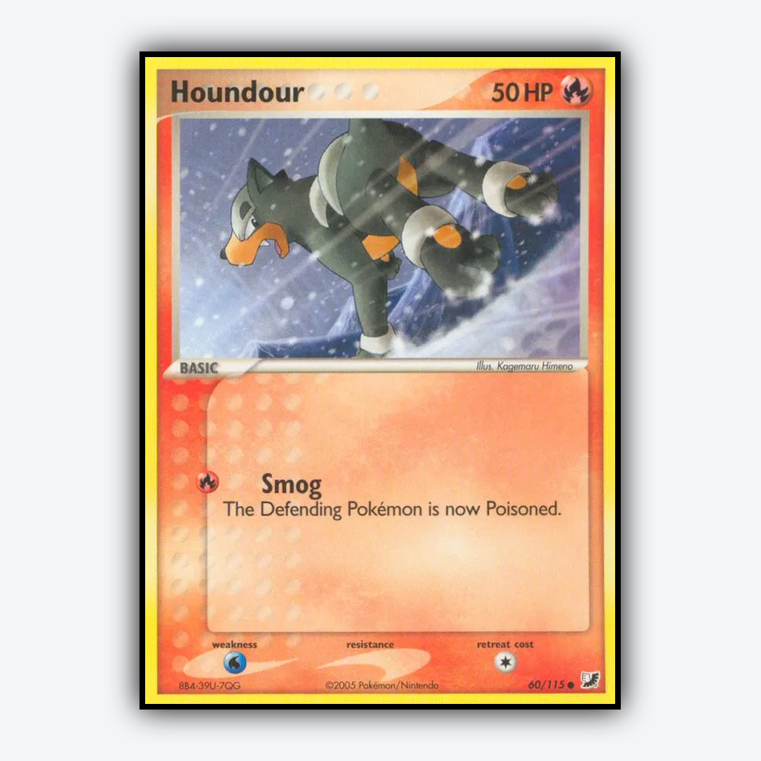 Houndour 060/115 - Unseen Forces Set - Card Rug