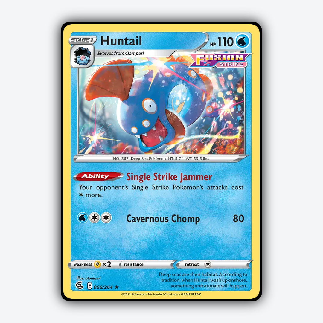Huntail 066/264 - Fusion Strike Set - Card Rug