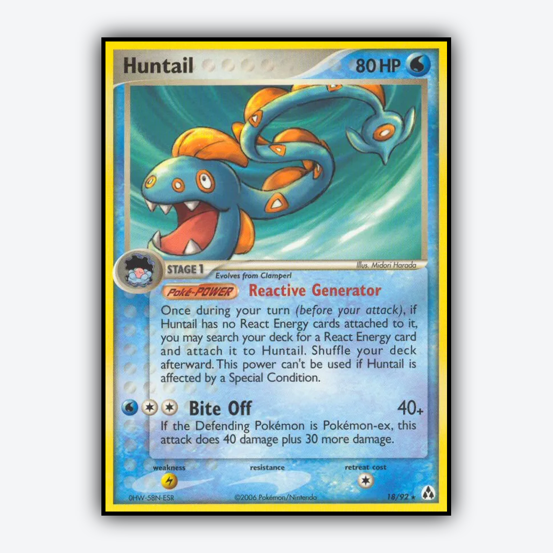 Huntail 018/92 - Legend Maker Set - Card Rug