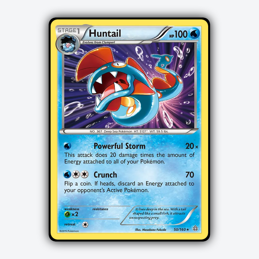 Huntail 050/160 - Primal Clash Set - Card Rug