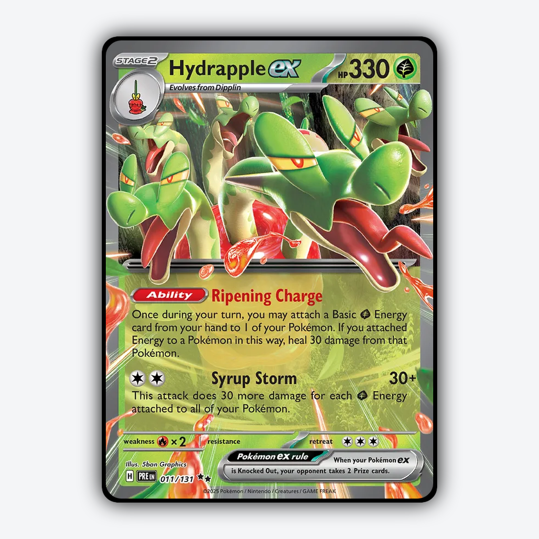 Hydrapple ex #11 - Prismatic Evolutions Set - Card Rug