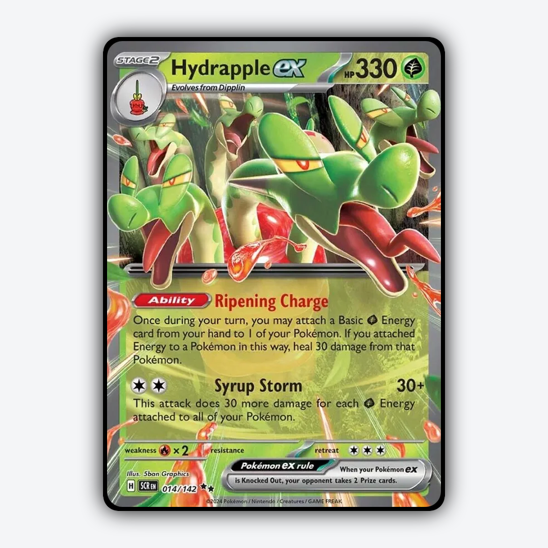 Hydrapple ex 014/142 - Stellar Crown Set - Card Rug