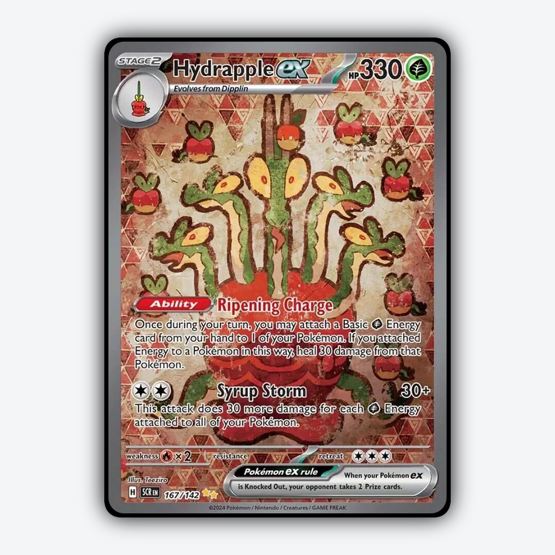 Hydrapple ex 167/142 - Stellar Crown Set - Card Rug