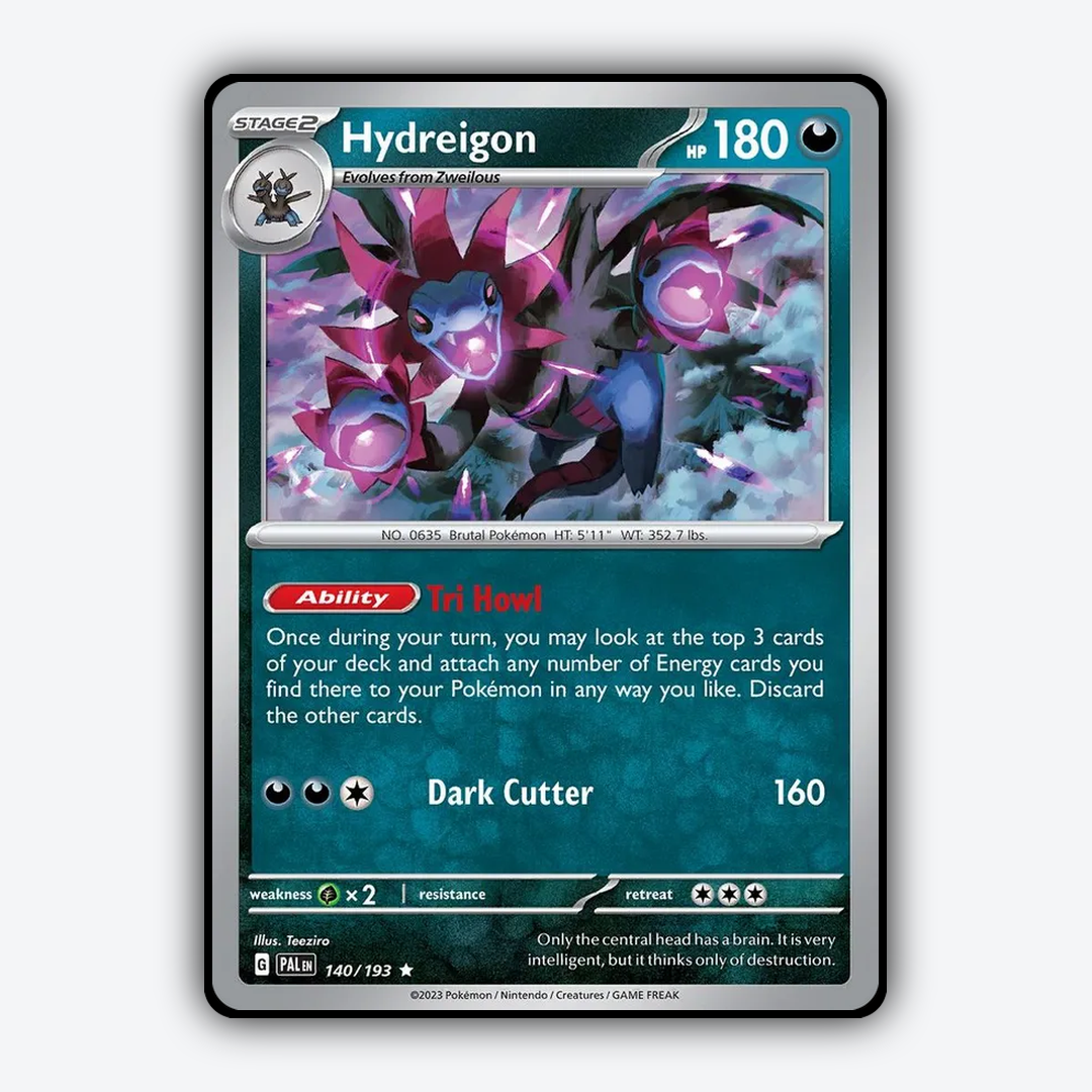Hydreigon 140/193 - Paldea Evolved Set - Card Rug