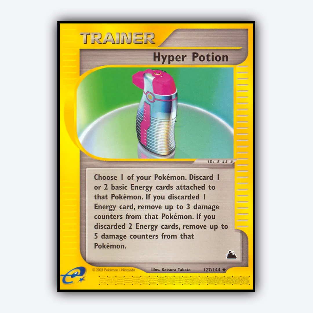 Hyper Potion 127/144 - Skyridge Set - Card Rug